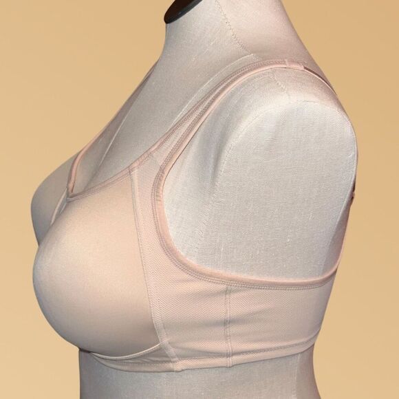 Plus Size Wacoal Wireless Non Molded Bra Size 38D - Picture 2 of 5